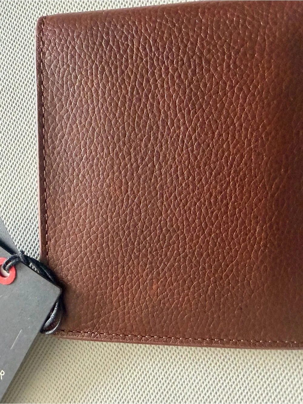 Ted Baker Dark Brown Leather Bifold Wallet